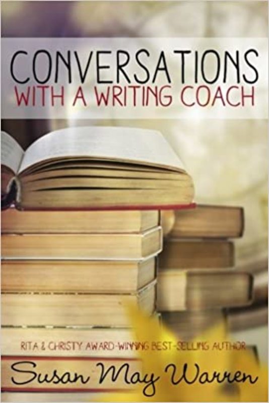 Book cover for "Conversations with a Writing Coach" by Susan May Warren
