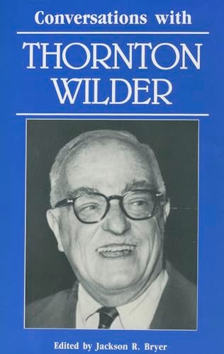 Book cover for "Conversations With Thornton Wilder" by Jim Harrison