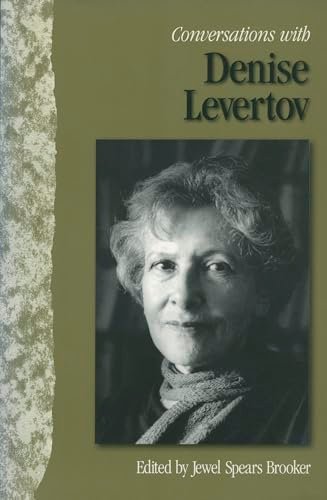 Book cover for "Conversations with Denise Levertov" by Jim Harrison