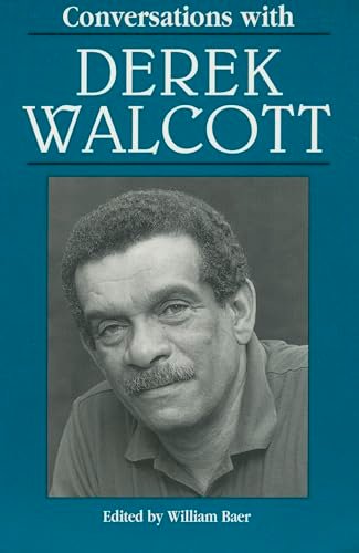 Book cover for "Conversations with Derek Walcott" by Jim Harrison