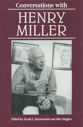 Book cover for "Conversations with Henry Miller" by Jim Harrison
