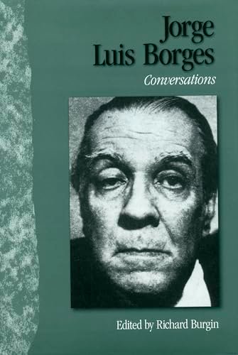 Book cover for "Conversations with Jorge Luis Borges" by Jim Harrison