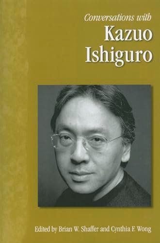 Book cover for "Conversations with Kazuo Ishiguro" by Kazuo Ishiguro