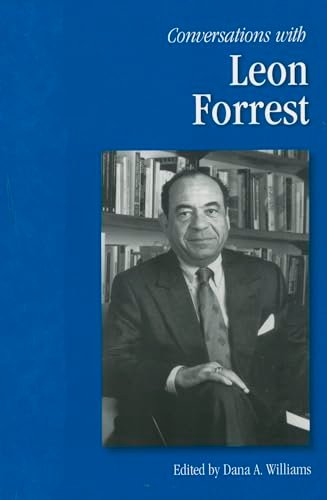 Book cover for "Conversations with Leon Forrest" by Jim Harrison