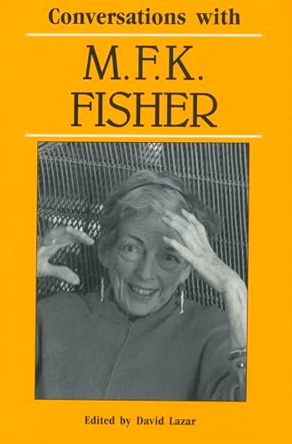Book cover for "Conversations with M. F. K. Fisher" by Jim Harrison