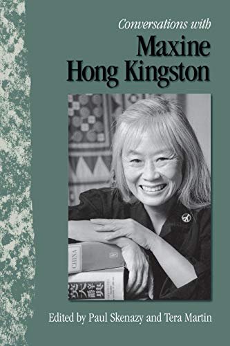 Book cover for "Conversations with Maxine Hong Kingston" by Jim Harrison