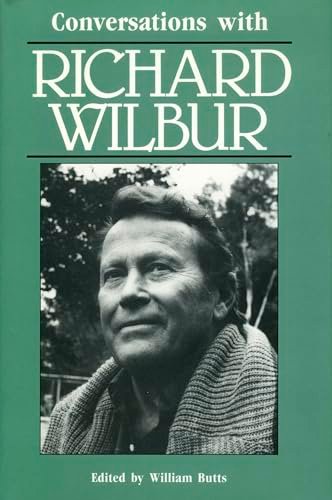 Book cover for "Conversations with Richard Wilbur" by Jim Harrison