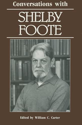 Book cover for "Conversations with Shelby Foote" by Jim Harrison