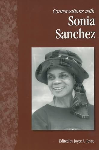 Book cover for "Conversations with Sonia Sanchez" by Jim Harrison