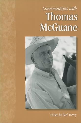 Book cover for "Conversations with Thomas McGuane" by Jim Harrison