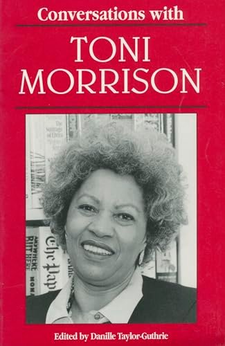 Book cover for "Conversations with Toni Morrison" by Jim Harrison