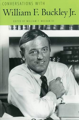 Book cover for "Conversations with William F. Buckley Jr." by William F Buckley Jr