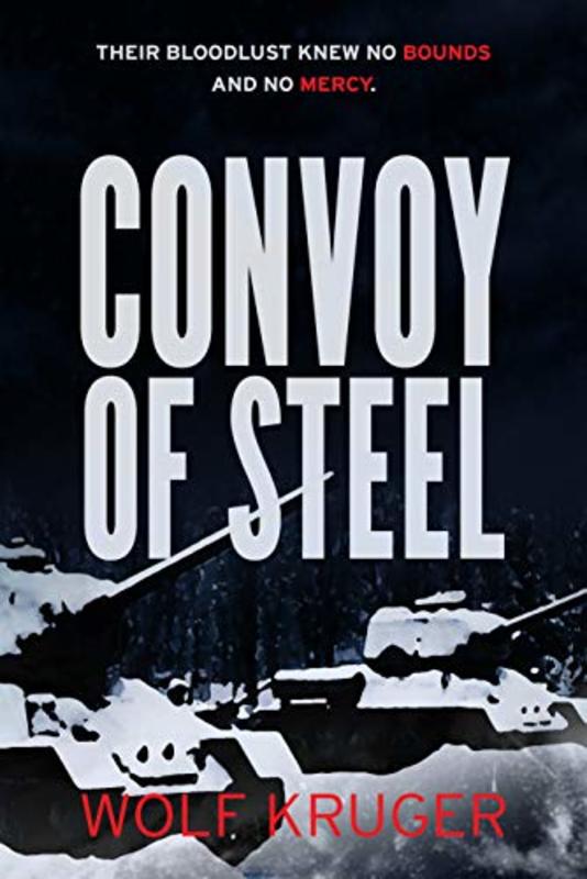 Book cover for "Convoy of Steel" by Shaun Hutson