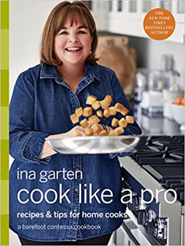 Book cover for "Cook Like a Pro" by Ina Garten