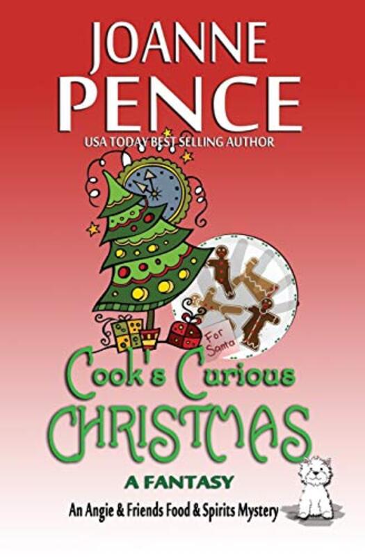 Book cover for "Cook's Curious Christmas" by Joanne Pence