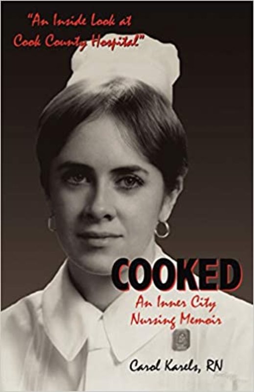 Book cover for "Cooked" by Carol Karels