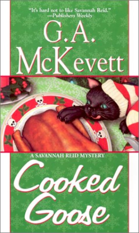 Book cover for "Cooked Goose" by G. A. McKevett