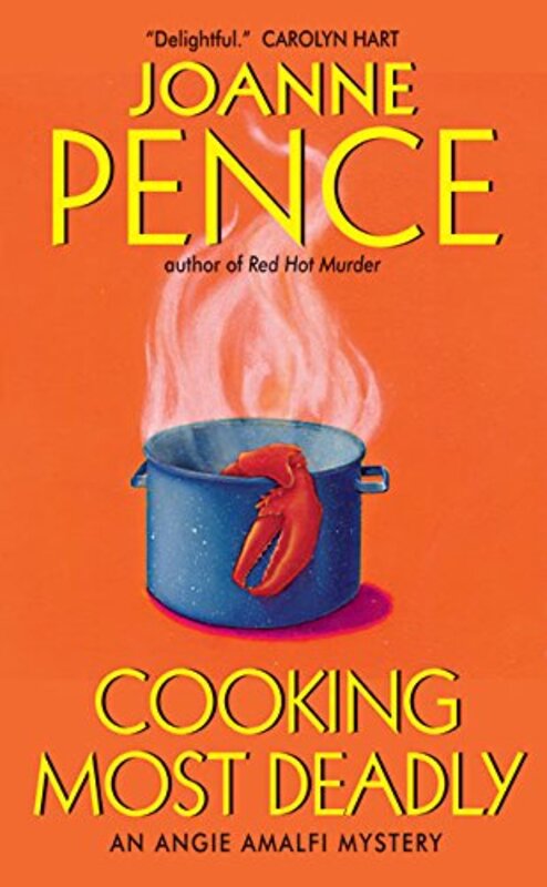 Book cover for "Cooking Most Deadly" by Joanne Pence