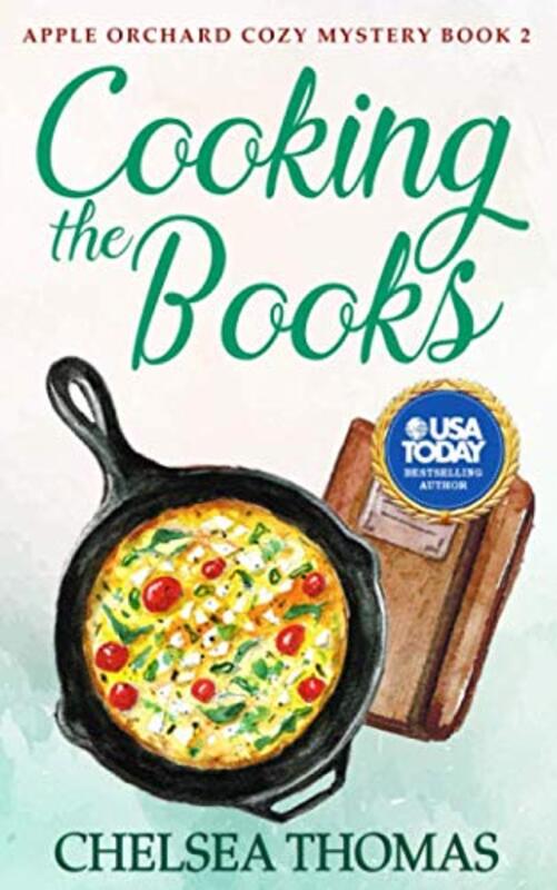 Book cover for "Cooking the Books" by Chelsea Thomas