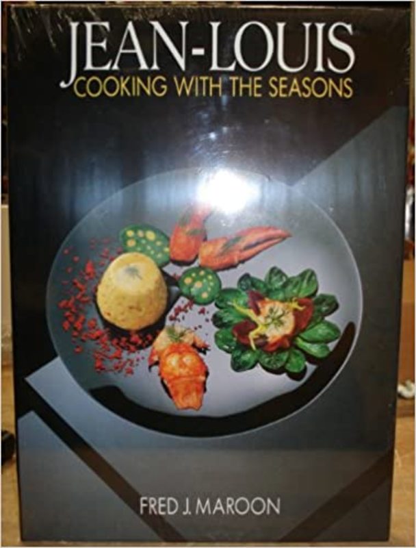 Book cover for "Cooking with the Seasons" by Jean Louis Palladin