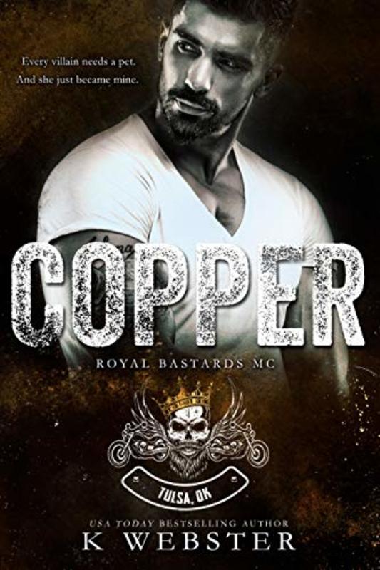 Book cover for "Copper" by K. Webster