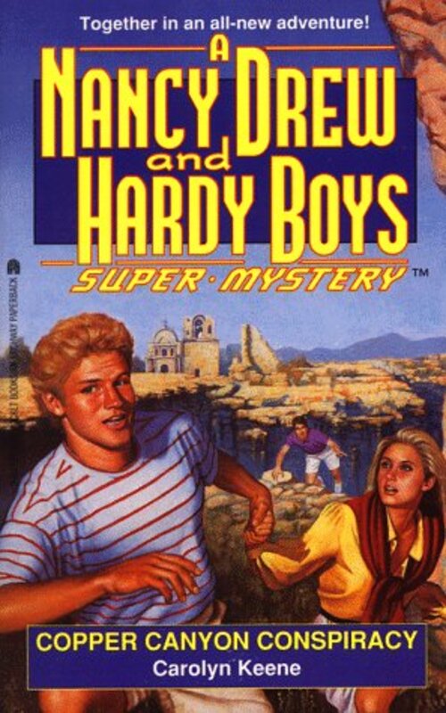 Book cover for "Copper Canyon Conspiracy" by Mildred A Wirt