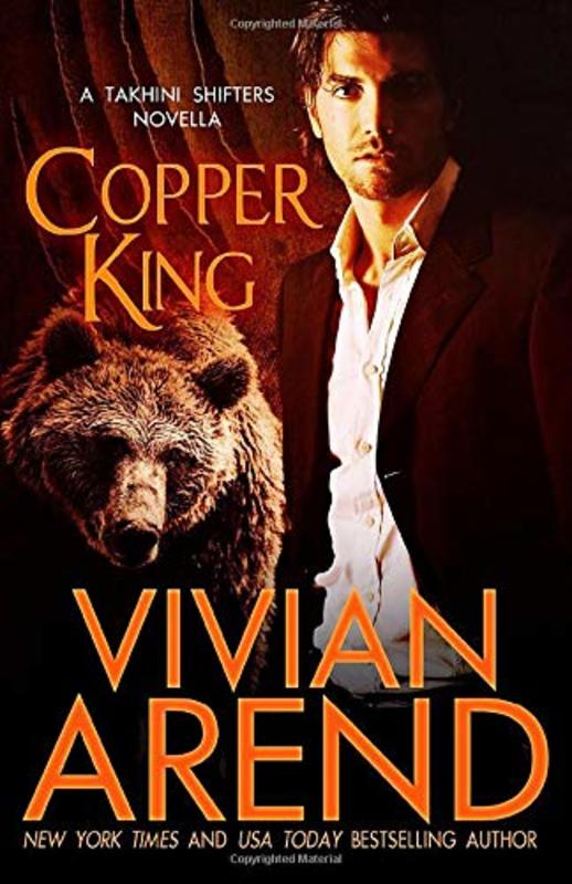 Book cover for "Copper King" by Vivian Arend