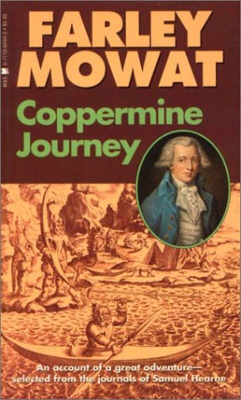 Book cover for "Coppermine Journey" by Farley Mowat