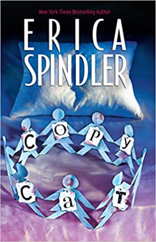 Book cover for "Copycat" by Erica Spindler