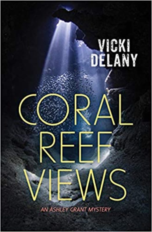 Book cover for "Coral Reef Views" by Vicki Delany