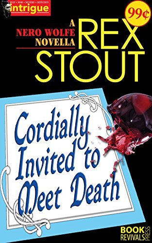 Rex Stout book cover