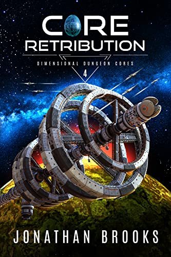 Book cover for "Core Retribution" by Jonathan Brooks