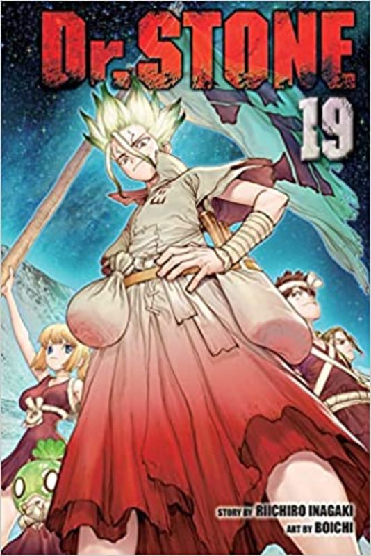 Dr. Stone Manga book cover