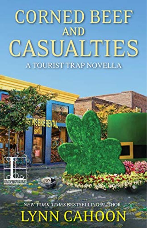 Book cover for "Corned Beef and Casualties" by Lynn Cahoon