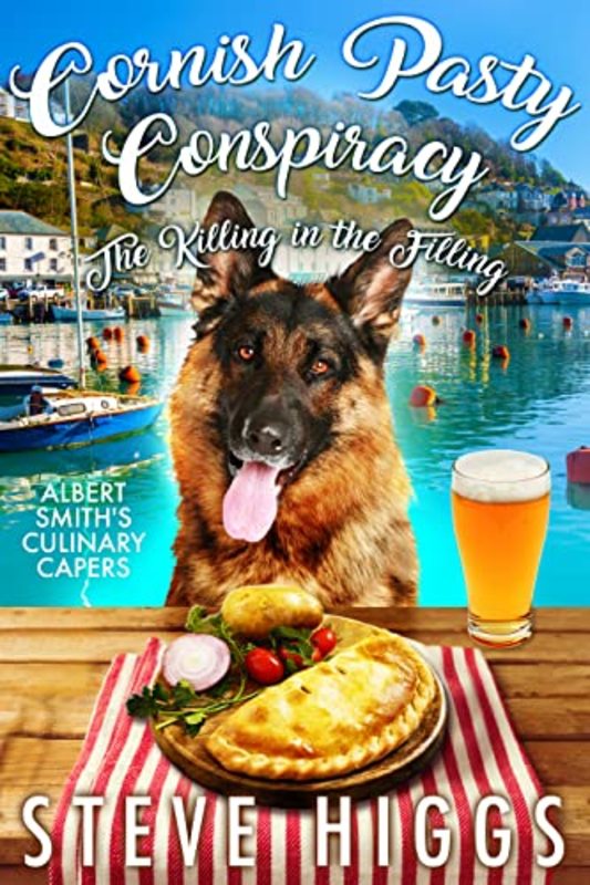 Book cover for "Cornish Pasty Conspiracy" by Steve Higgs