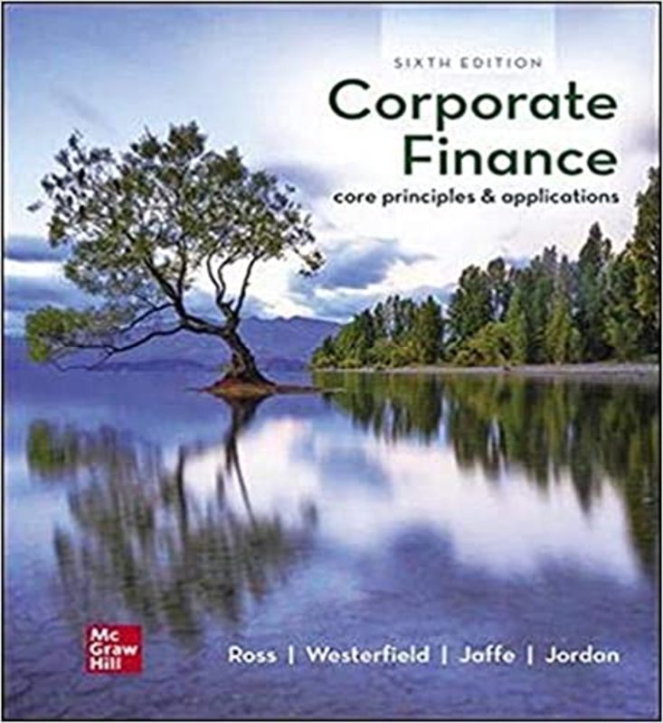 Book cover for "Corporate Finance" by Stephen Ross