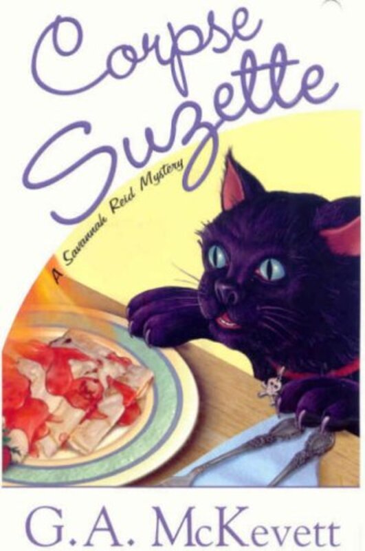 Book cover for "Corpse Suzette" by G. A. McKevett