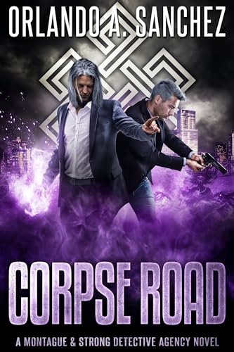 Book cover for "Corpse Road" by Orlando A Sanchez