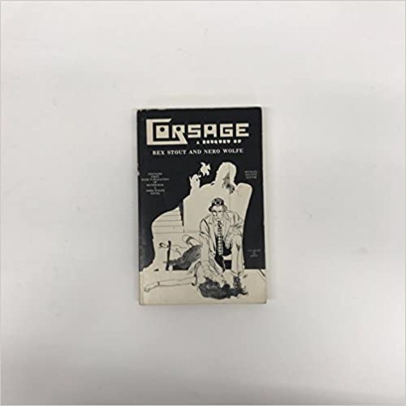 Book cover for "Corsage" by Rex Stout