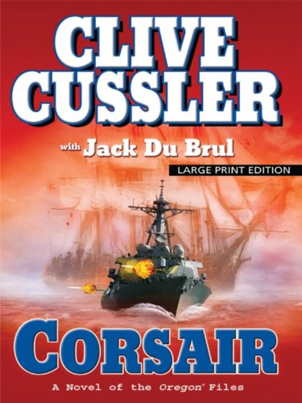 Book cover for "Corsair" by Clive Cussler