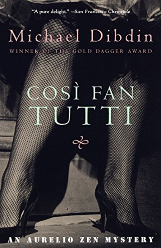 Book cover for "Così Fan Tutti" by Michael Dibdin