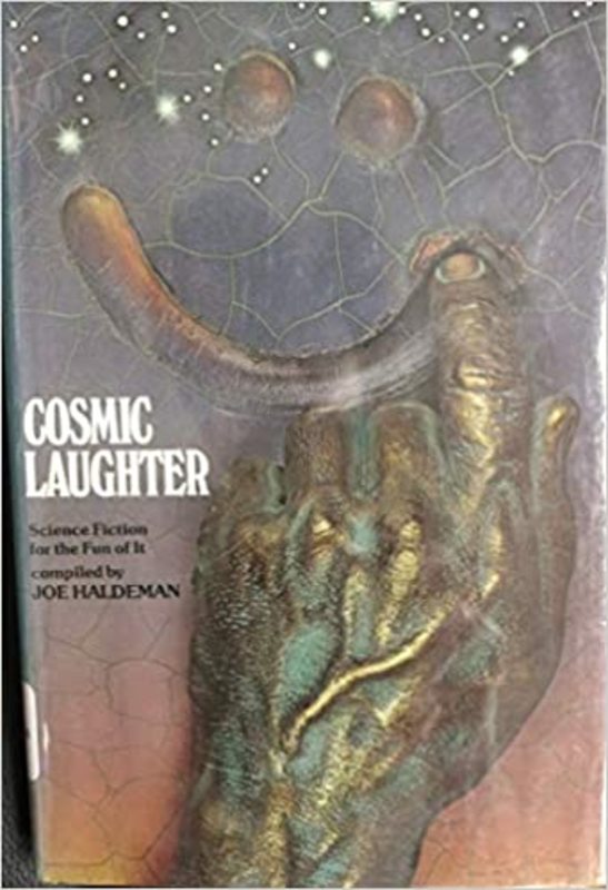 Book cover for "Cosmic Laughter" by Ben Bova