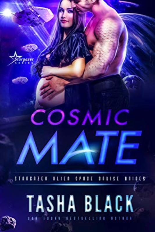 Book cover for "Cosmic Mate" by Tasha Black