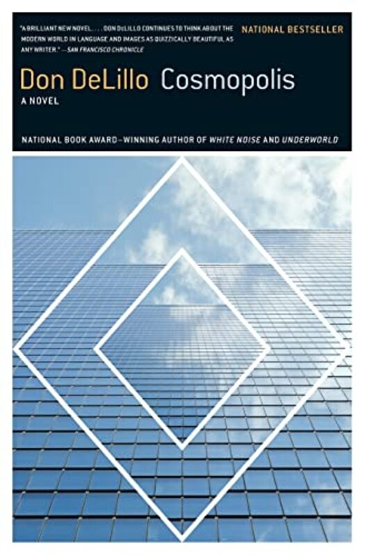 Book cover for "Cosmopolis" by Don DeLillo