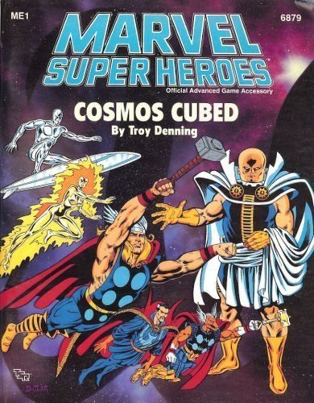 Book cover for "Cosmos Cubed" by Troy Denning