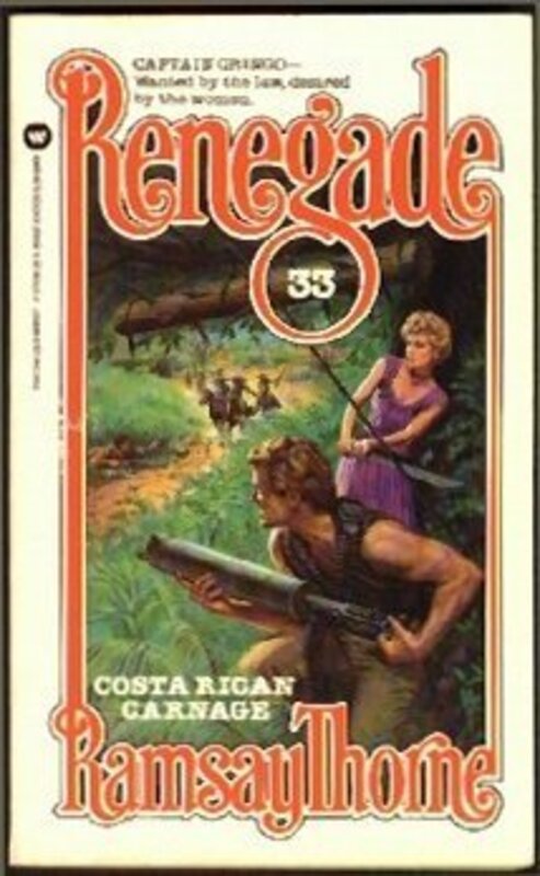 Book cover for "Costa Rican Carnage" by Lou Cameron