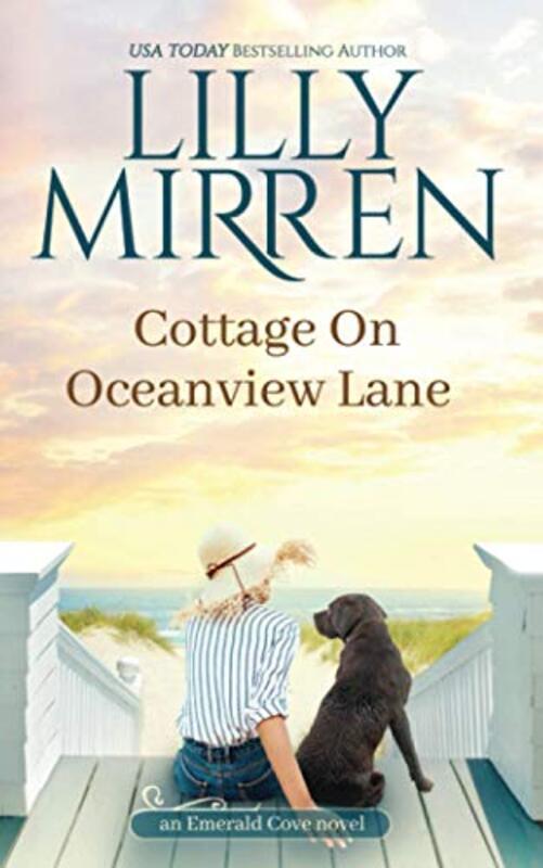Book cover for "Cottage on Oceanview Lane" by Lilly Mirren