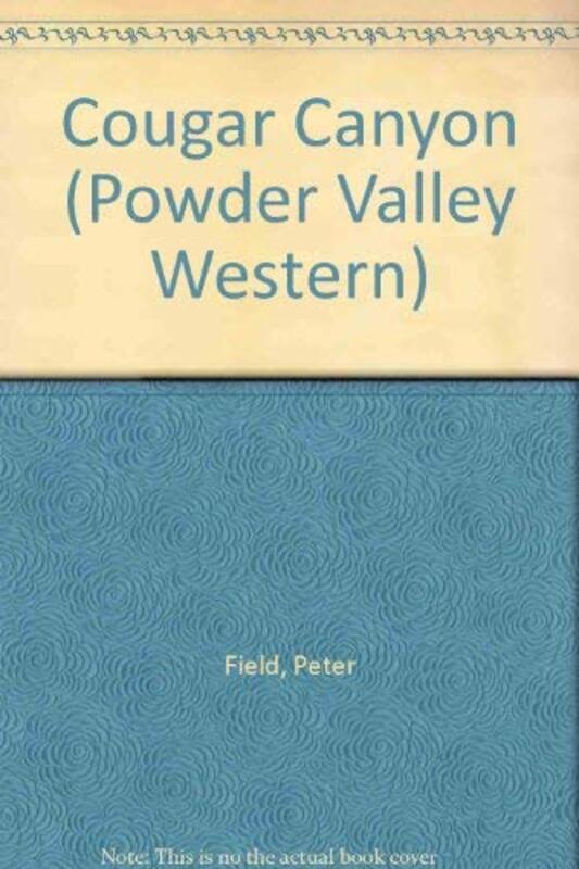 Book cover for "Cougar Canyon" by Davis Dresser