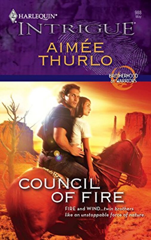 Book cover for "Council of Fire" by Aimee Thurlo