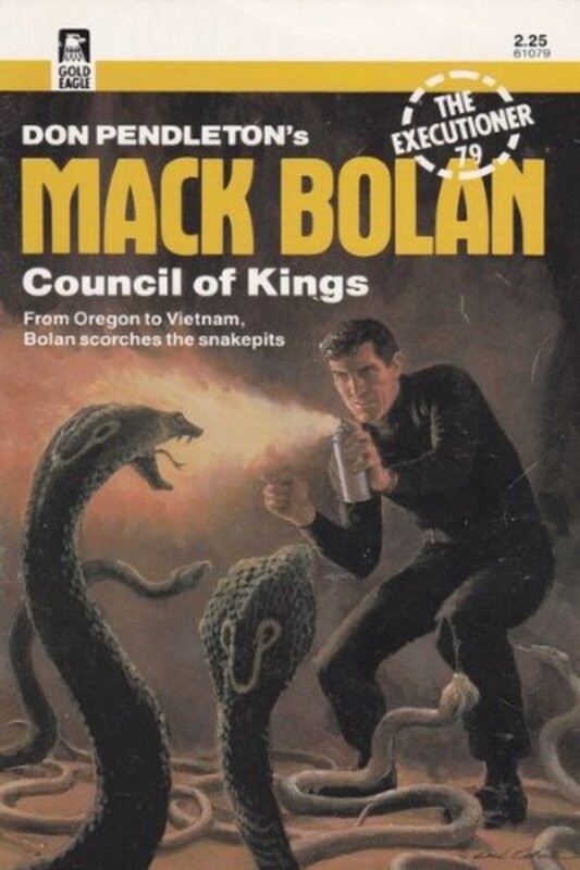 Book cover for "Council of Kings" by Don Pendleton
